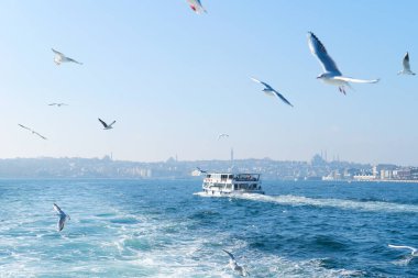İstanbul ve İstanbul 'un ufuk çizgisi, Türkiye' nin su yolu