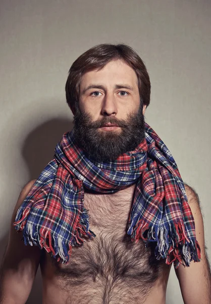 Portrait of the bearded man — Stock Photo, Image