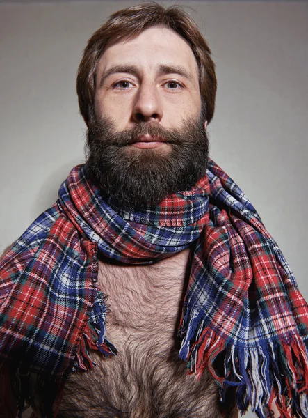 Portrait of the bearded man — Stock Photo, Image