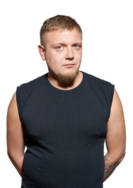 küçük sakallı bir adam portresi