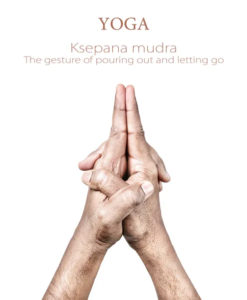 Ksepana mudra — Fotografia de Stock