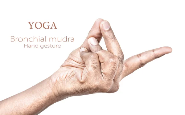 Bronchial mudra — Stock Photo, Image