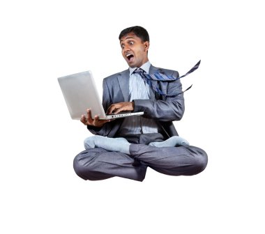 iş yoga havaya yükselme
