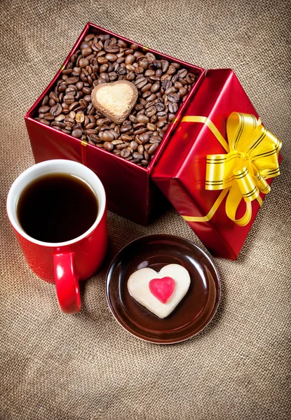 Holiday kaffe — Stockfoto