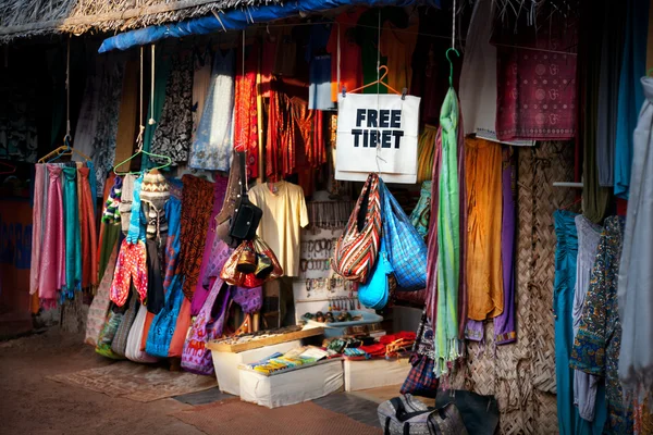 Тибетский рынок — стоковое фото