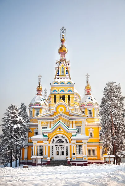 Catedral de Zenkov en Almaty — Foto de Stock