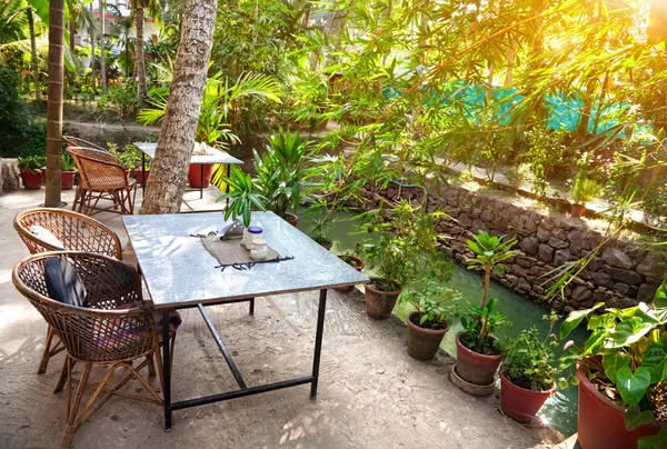 Ristorante in India — Foto Stock