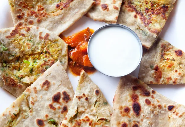 Indian breakfast — Stock Photo, Image