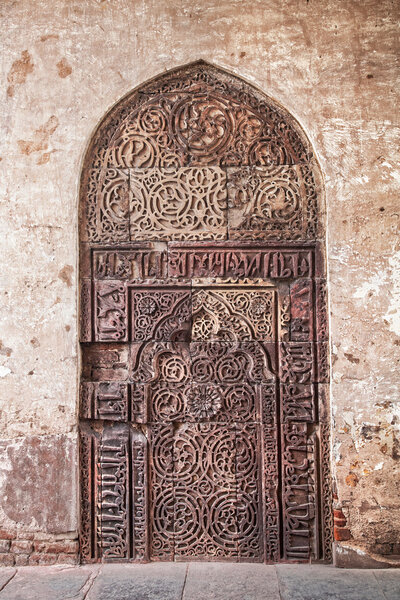 Ethnic old door
