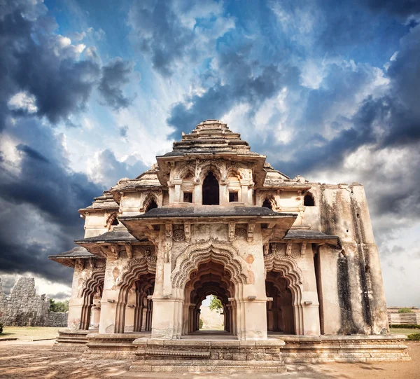 Lotos mahal w hampi — Zdjęcie stockowe