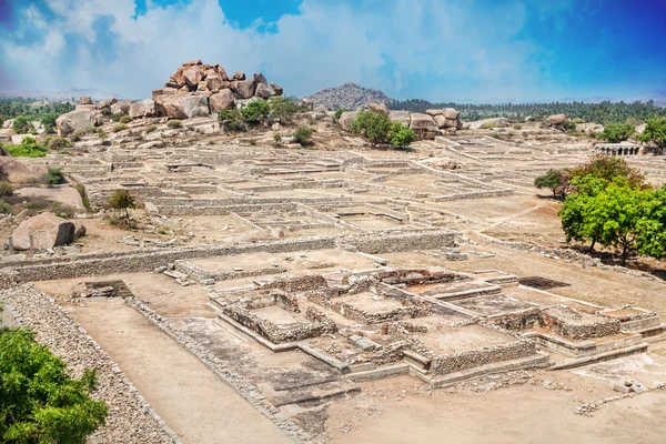 Hampi romjai. — Stock Fotó