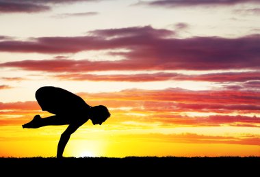 Yoga siluet