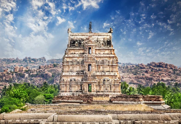 Храм virupaksha у Хампі — стокове фото