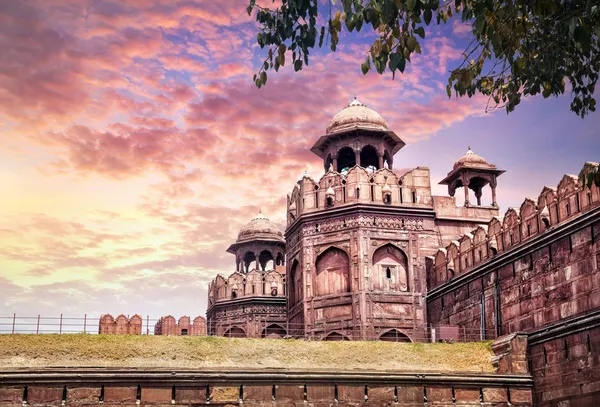 Czerwony fort w Indiach — Zdjęcie stockowe