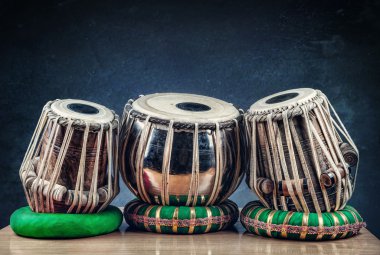 Tabla Indian drums clipart