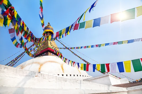 Bodhnath stupa — Stock fotografie