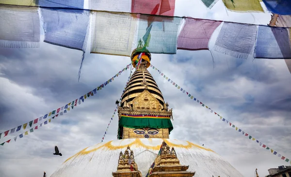 Swayambhunath 仏舎利塔 — ストック写真