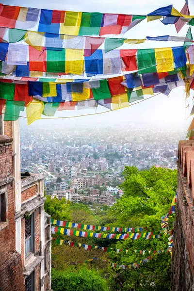 Zobacz do kathmandu — Zdjęcie stockowe