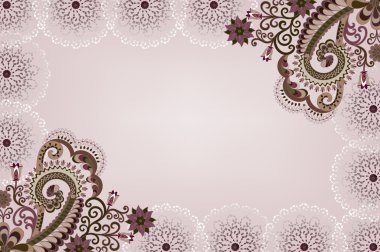 dikdörtgen çerçeve Lila tonlarında