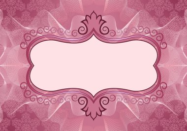 dekoru ile kestane figürlü çerçeve