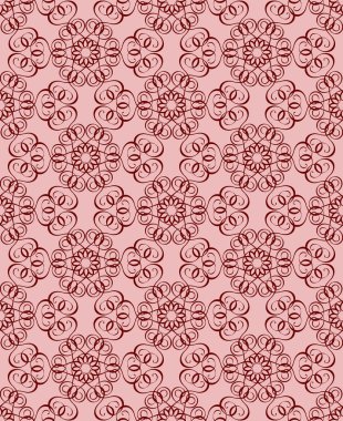 pembe bir arka plan üzerinde koyu bordo örnek