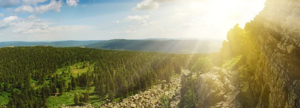 Vackra bergslandskap. sammansättningen av naturen. — Stockfoto