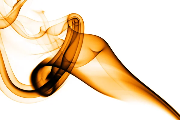 Fumo astratto colorato isolato su sfondo — Foto Stock