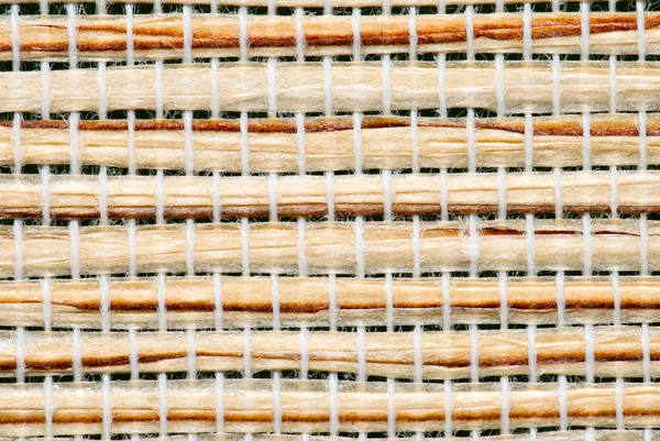 Primer plano de la estera de bambú — Foto de Stock
