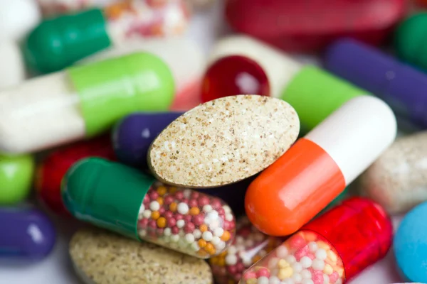 Pills background — Stock Photo, Image