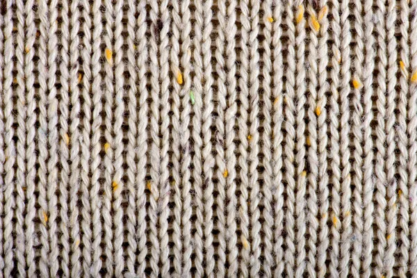 White knitting wool texture background. — Stock Photo, Image