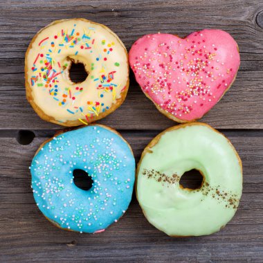 Kalpli sevgililer günü arkaplanı.