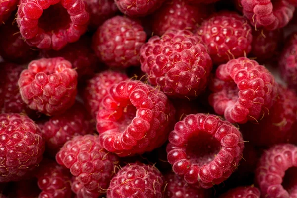 Raspberry vruchten achtergrond — Stockfoto