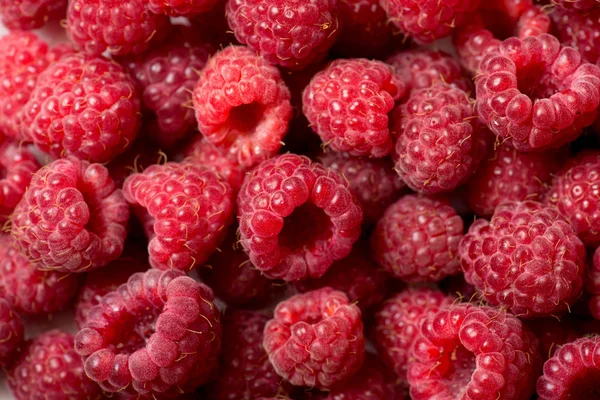 Raspberry vruchten achtergrond — Stockfoto
