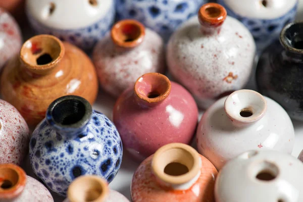 Pots in glaze — Stock Photo, Image