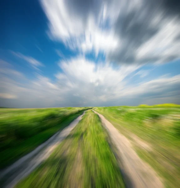 Langs de weg — Stockfoto