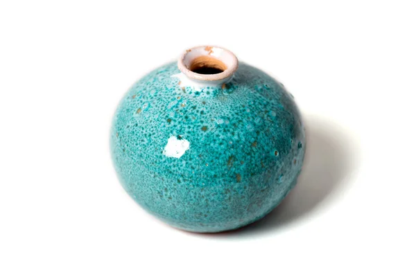 Ceramic pot in glaze — Stock Photo, Image