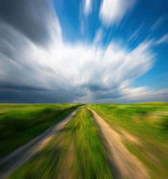 道路に沿って — ストック写真