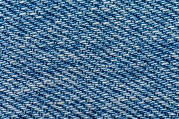 Jeans close up background. Denim stitching. Blue fabric — Stock Photo, Image