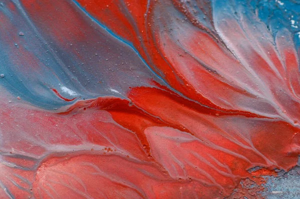 철저 한 예술적 배경. 손으로 그린 구아슈 그림. 색채 구조. — 스톡 사진