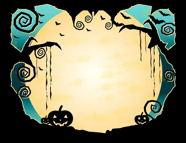 Halloween Grungy fondo — Vector de stock