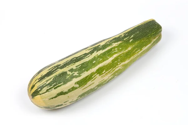 Green vegetable squash isolated on white background — Stock Photo, Image