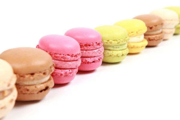 Macaroons coloridos — Fotografia de Stock