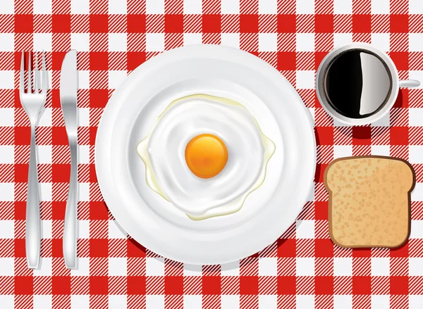 Dinner Plate Set 6 Stock Illustration