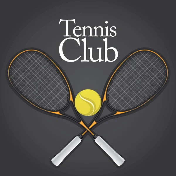 Tenis tasarım öğesi küme 1 — Stok Vektör