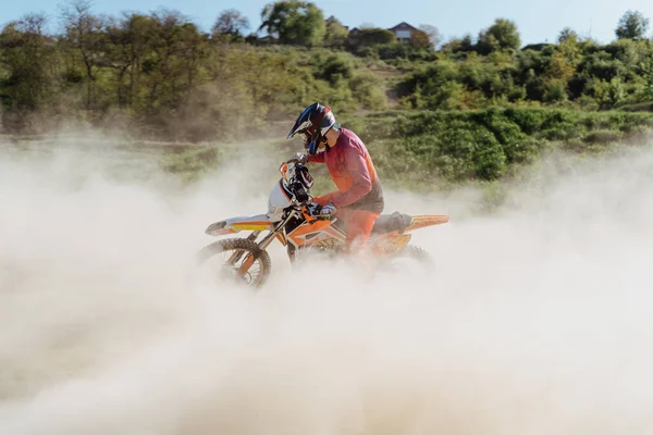 Extrema Adrenalina Motocross Rider Acción Deporte Motocross Estilo Vida Activo —  Fotos de Stock