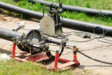 kurulumdan önce plastik kalorifer boruları