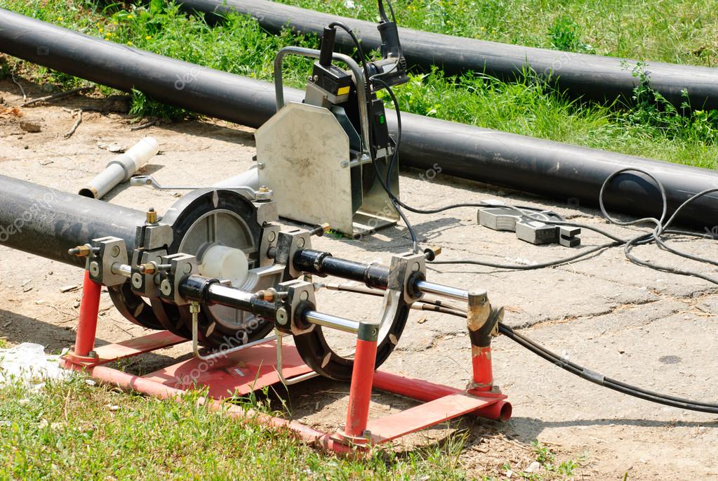 Plastic heating pipes before installation Stock Photo by ©hsagencia