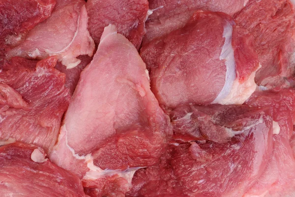 Rohes Fleisch texturiert für Hintergrund — Stockfoto