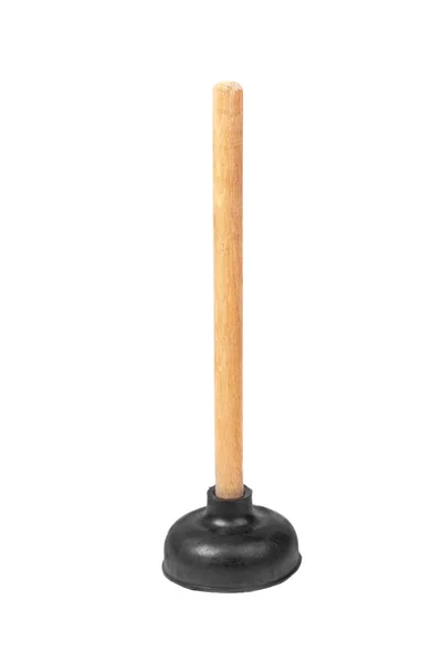The  plunger  isolation on a white background. — Stock Photo, Image