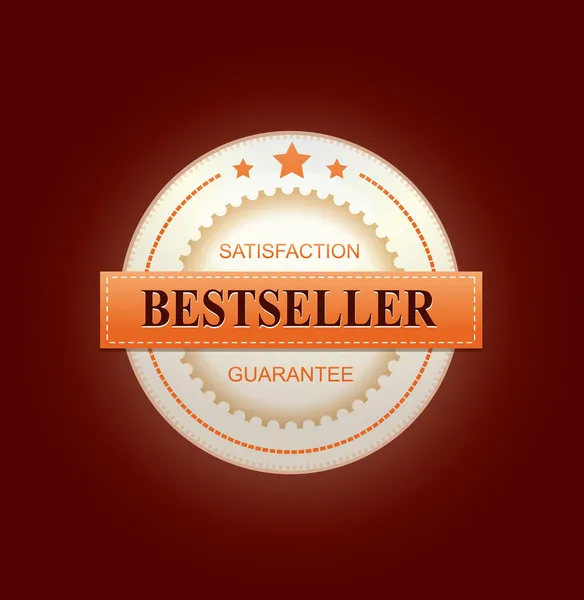 Bestseller Vector Label — Stockvector